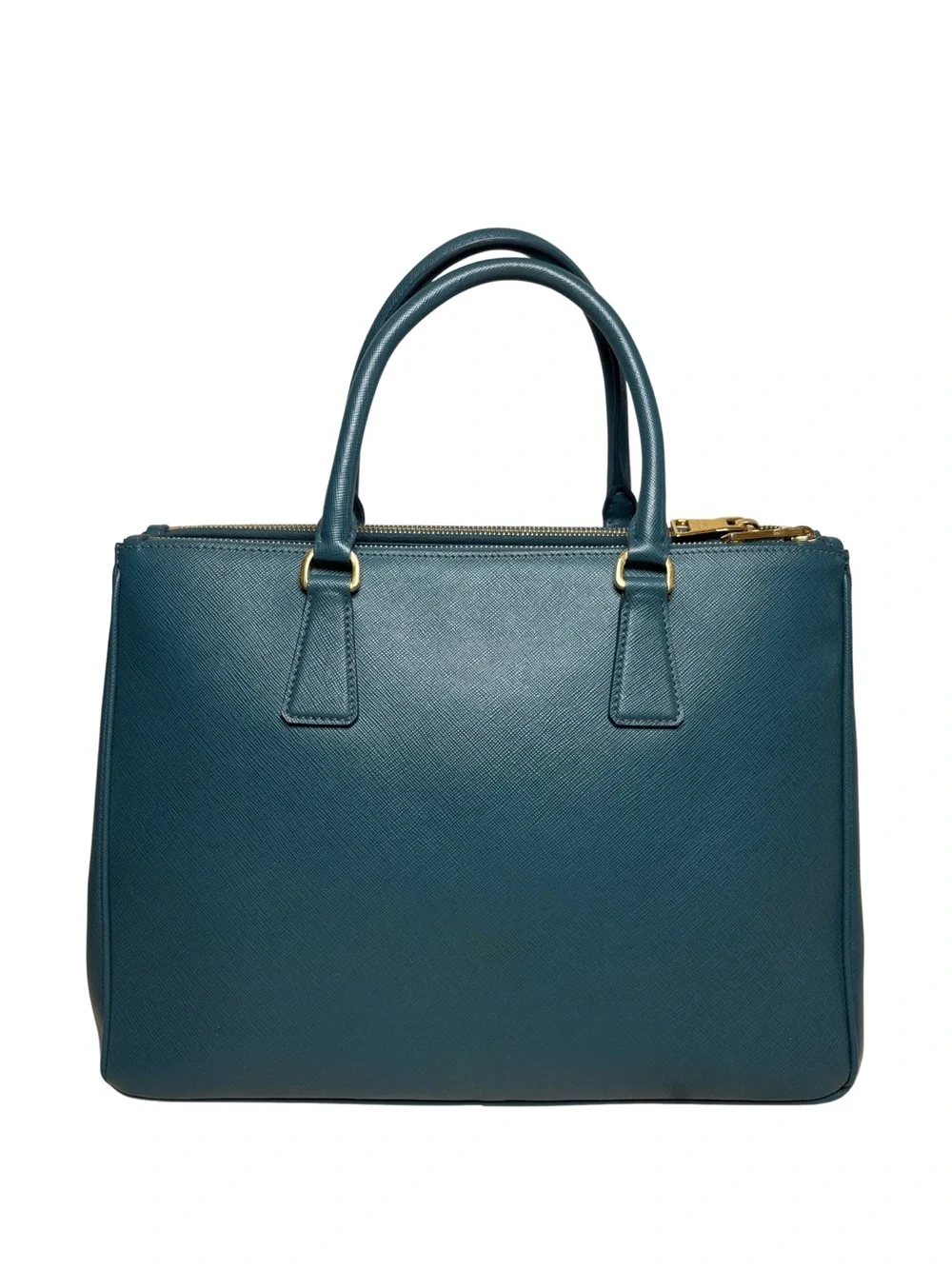 Saffiano Lux Executive Tote — Petrolio C. 2013–2016 (tel:2013-2016)